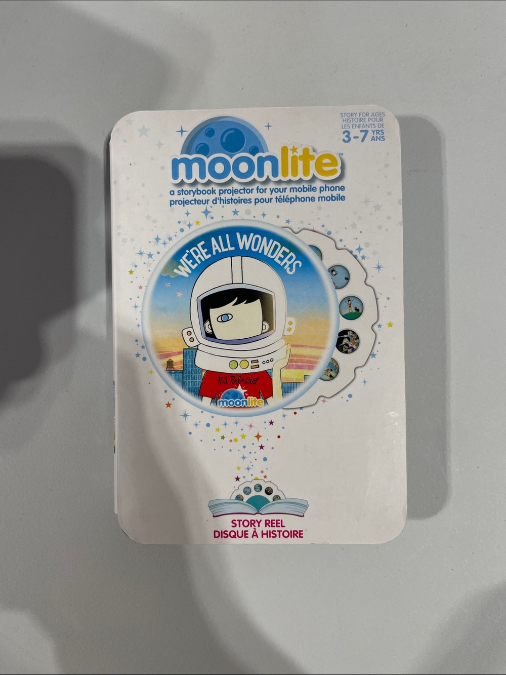 Moonlite "We're All Wonders" Story Reel - Blue/White